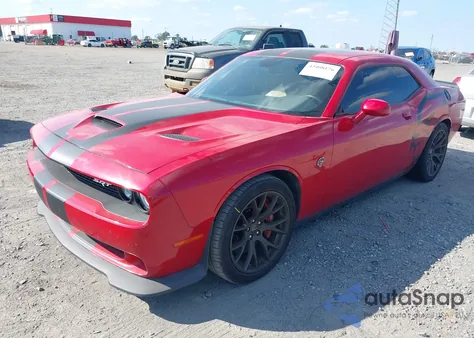 2016 Dodge Challenger Srt Hellcat z USA, uszkodzony, nr VIN 2C3CDZC95GH288477